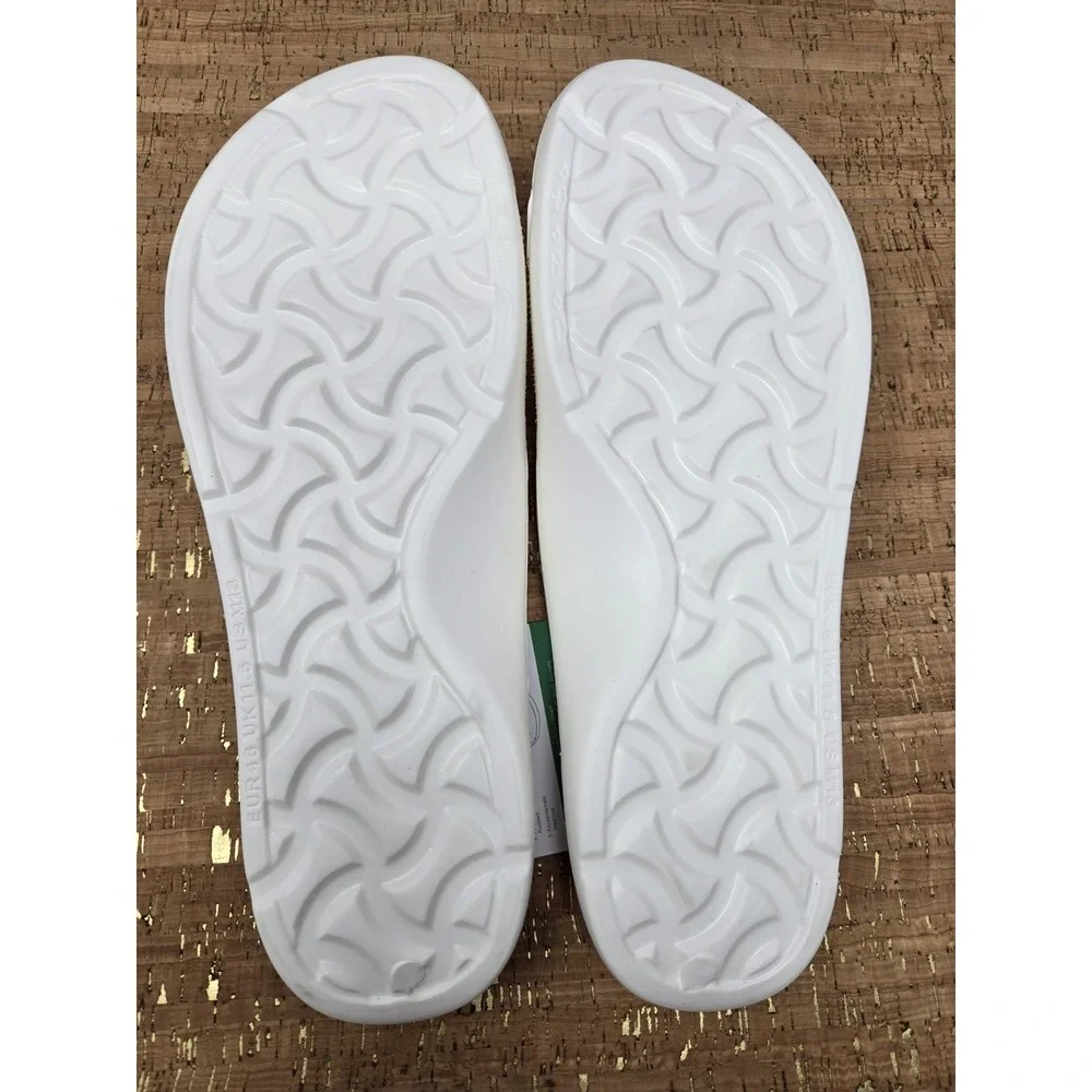Betula by Birkenstock Energy White EVA Thong Sandals Mens 13 EU 46 New